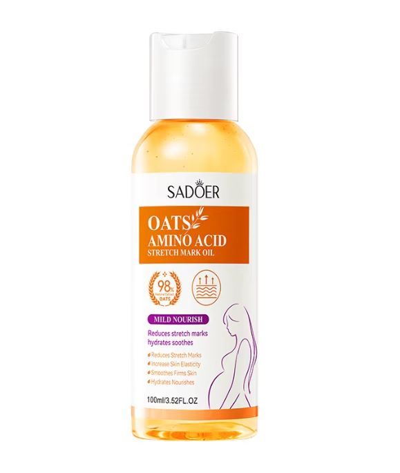 SADOER 98% Amino Acid Oats Essential Oil Fade Remove Stretch Mark_0