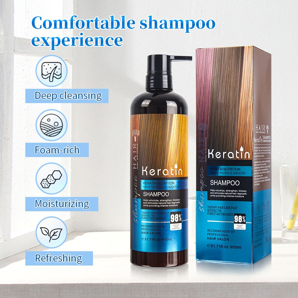 Keratin Shampoo 900ml_0