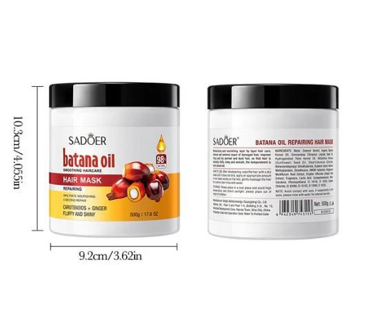 Batana Oil Haircare Repair Hair Mask-Repair and Nourish Hair-Moisturize _0