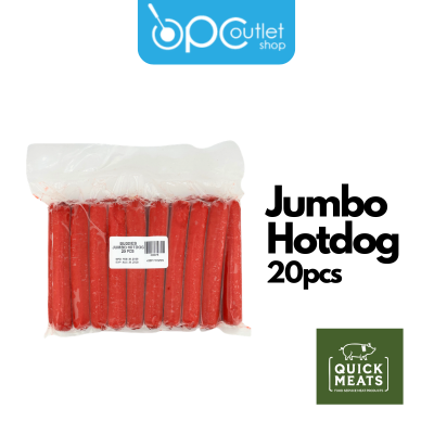 Quickmeats Jumbo Hotdog 6" 20pcs_0