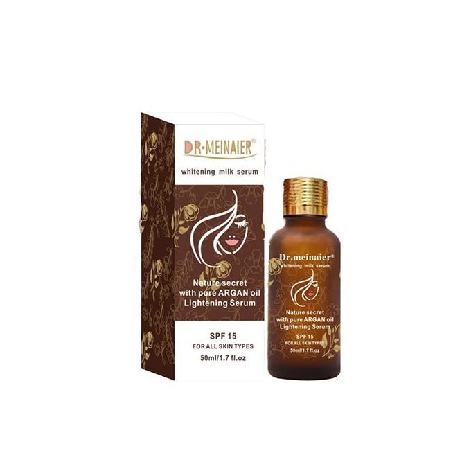 DR MEINAIER Whitening Milk Serum +Argan Oil SPF 15 Anti-aging Fade Spots_0