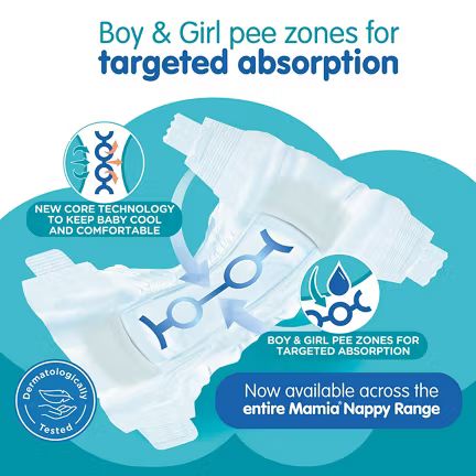 Mamia Baby Nappies Size 4 - 48 Nappies_4