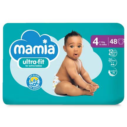 Mamia Baby Nappies Size 4 - 48 Nappies_0