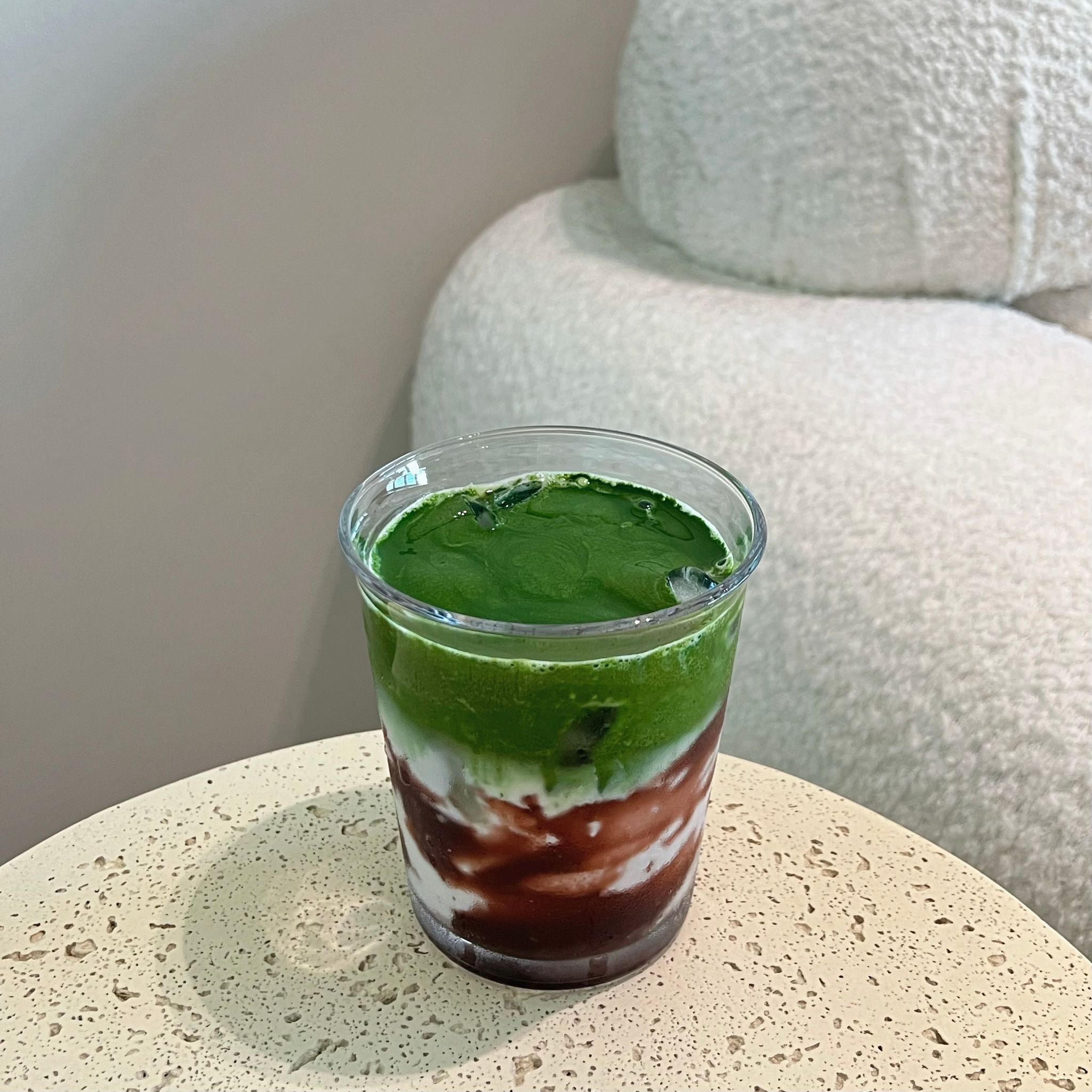 Adzuki Red Bean Matcha Latte (Iced) *SEASONAL*_0