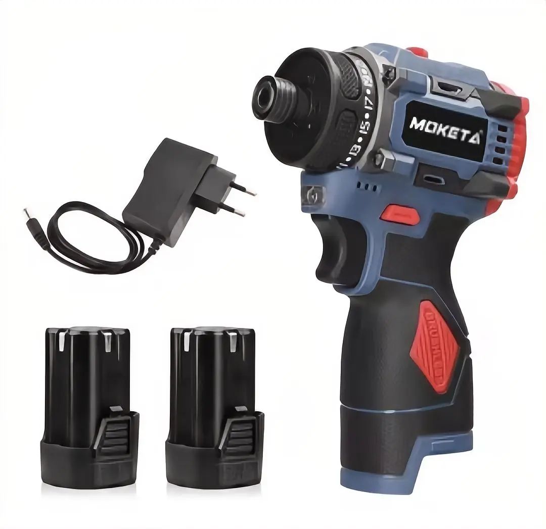 MOKETA Brushless Impact driver 2baterai_1