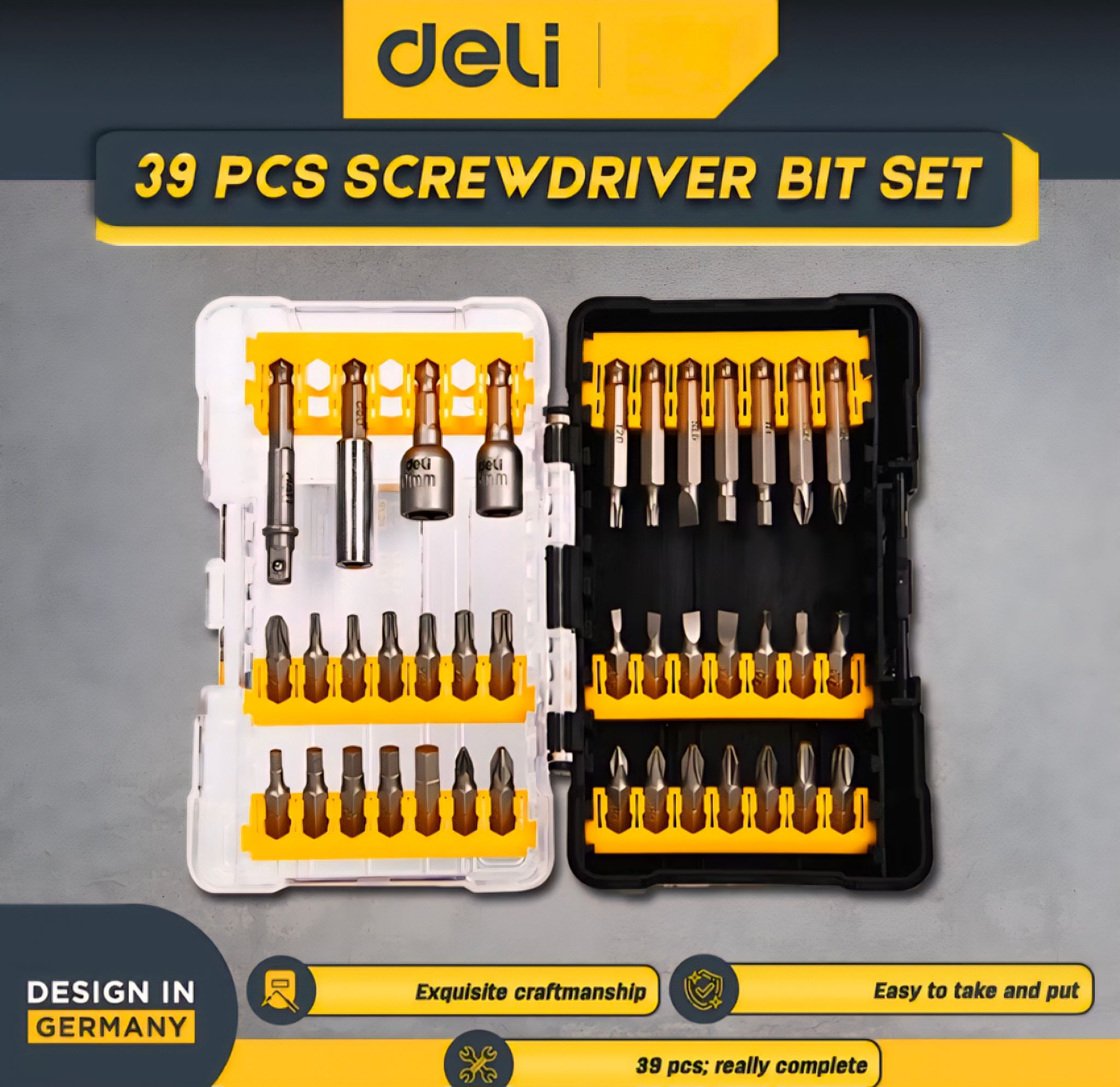 Deli Mata Obeng Set 39 pcs DL251202_0