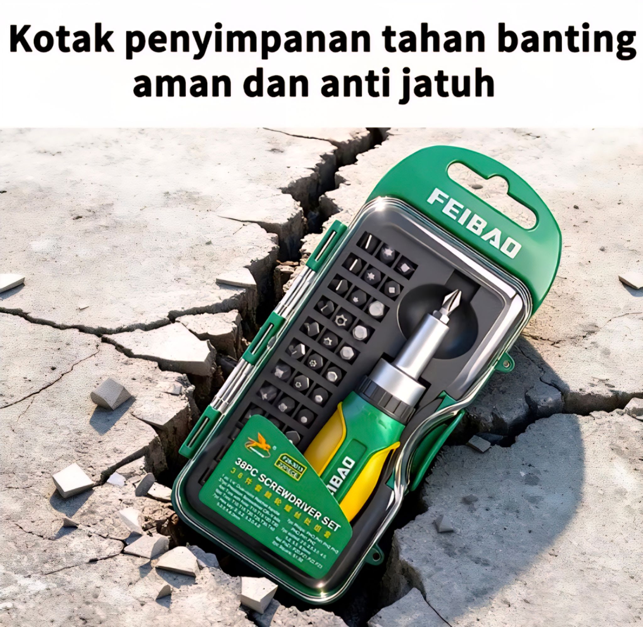 FEIBAO Obeng Ratchet set 38pcs_0