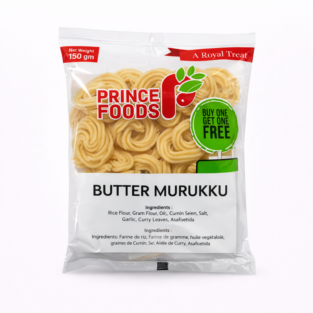Prince Foods Butter Murukku 150g_0