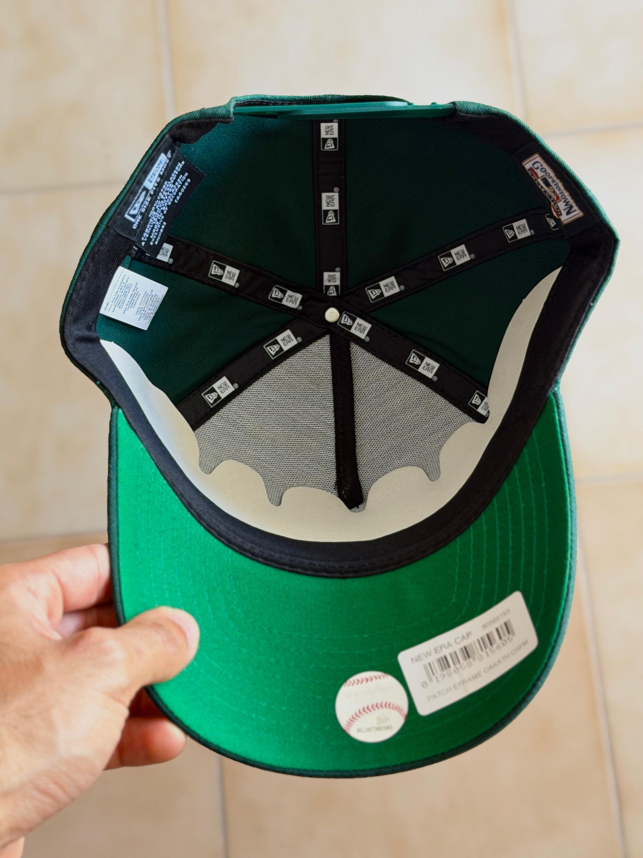 New Era 9Forty - Oakland Atletics 25 Aniversary Green_7