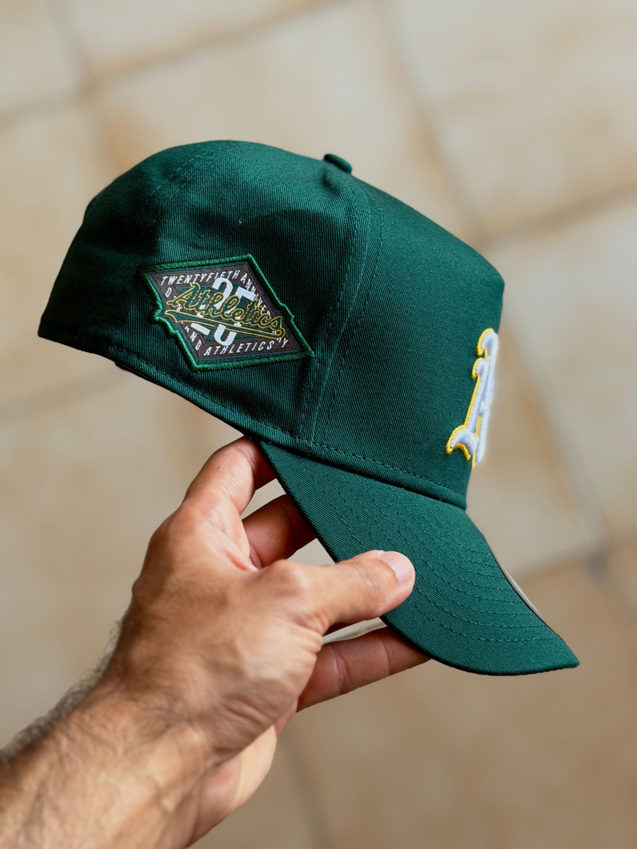 New Era 9Forty - Oakland Atletics 25 Aniversary Green_3
