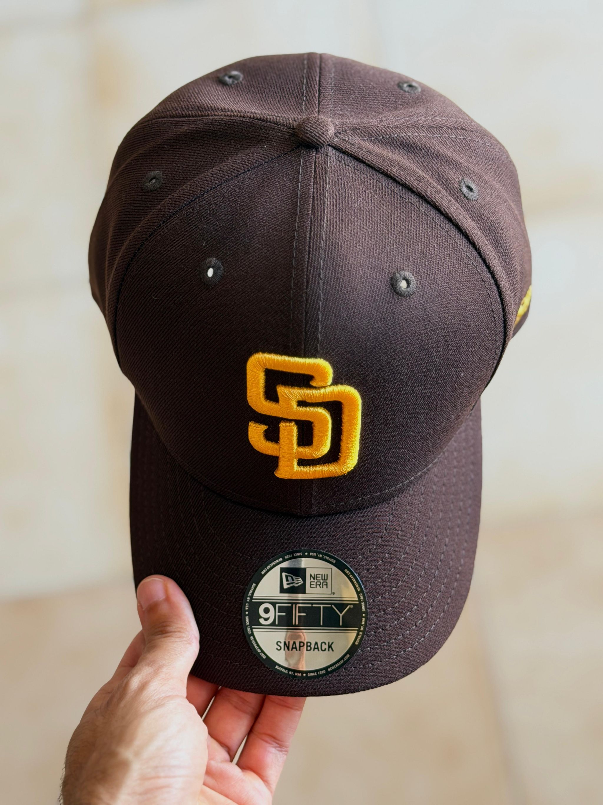 New Era 9Fifty - SD Padres Basic Brown_7