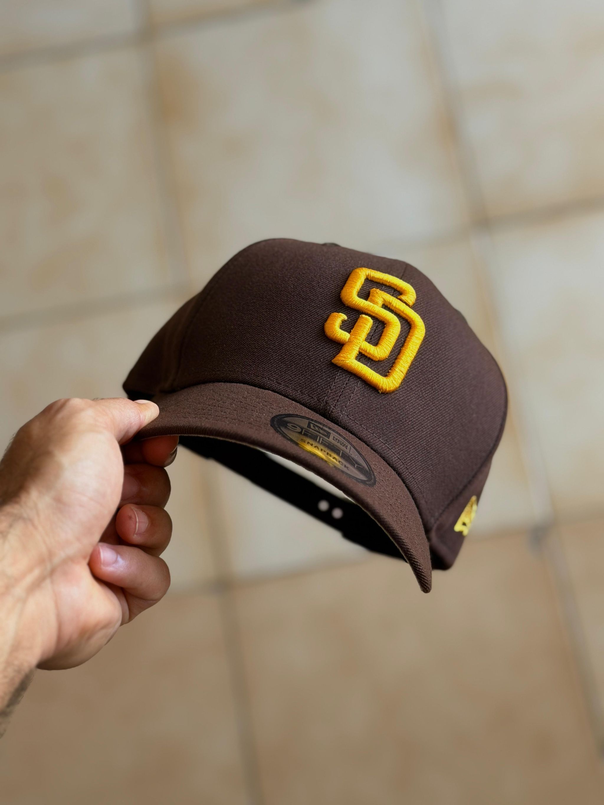New Era 9Fifty - SD Padres Basic Brown_4