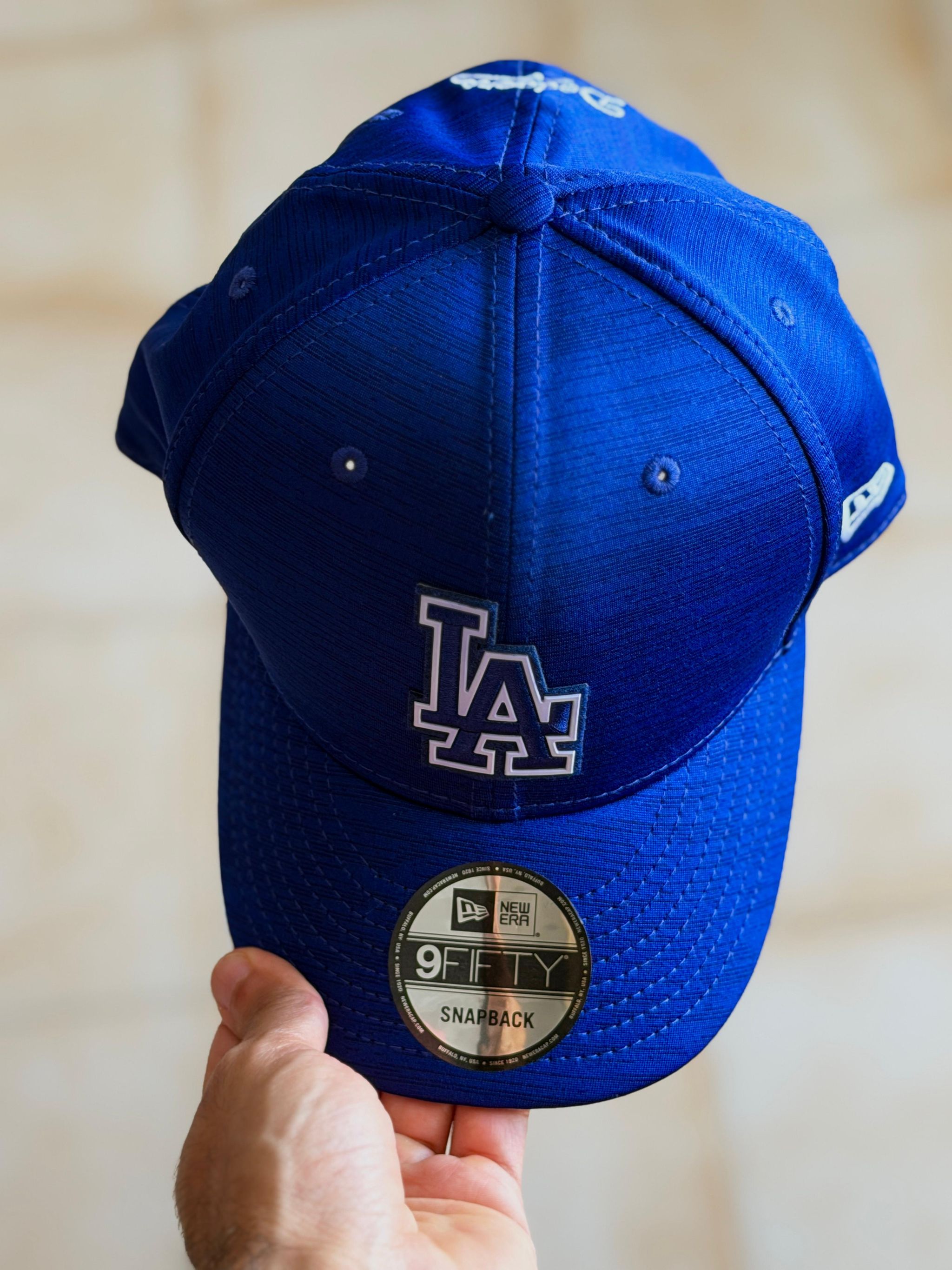 New Era 9Fifty - La Dodgers Spandex Blue_6