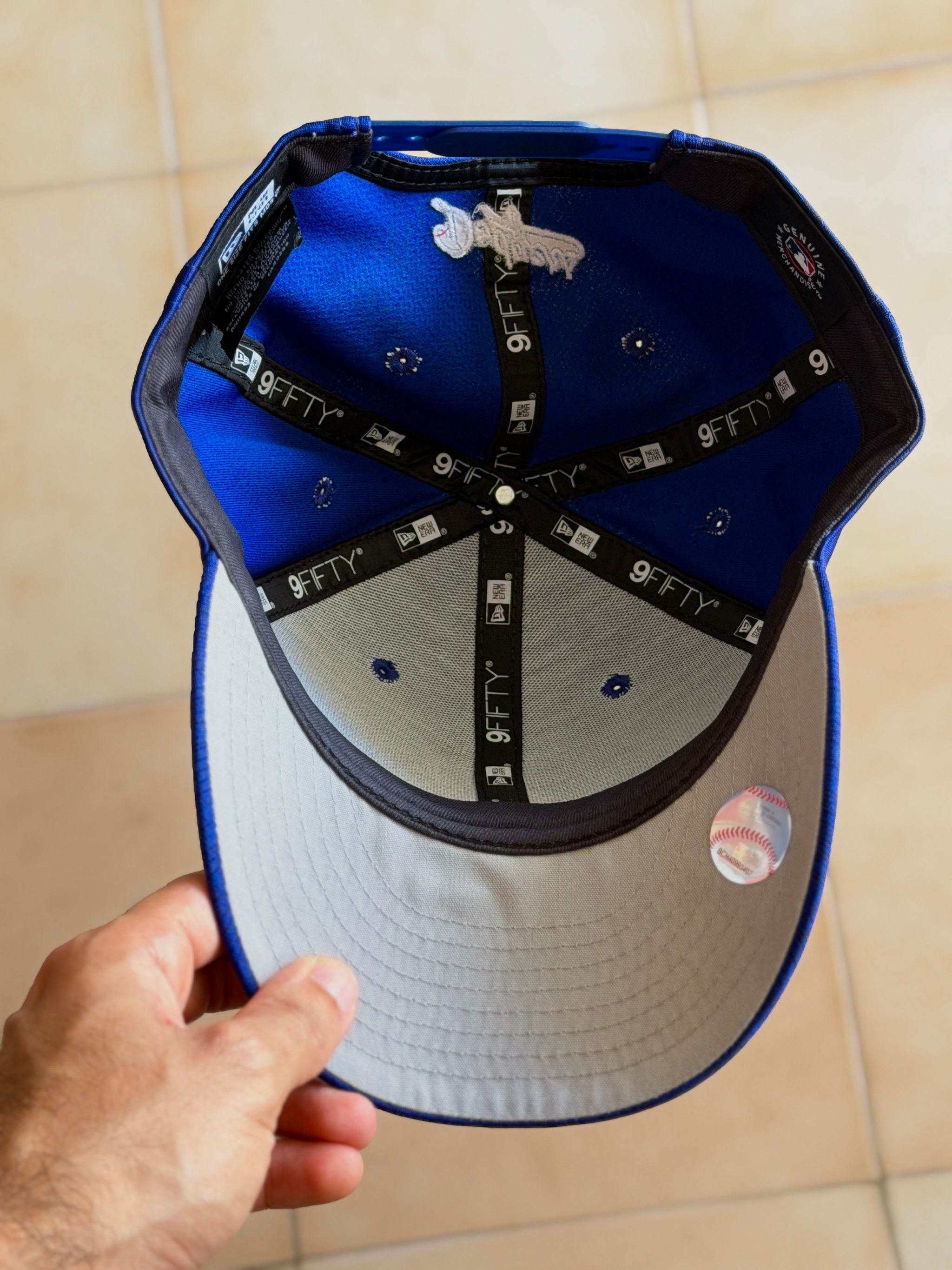 New Era 9Fifty - La Dodgers Spandex Blue_7