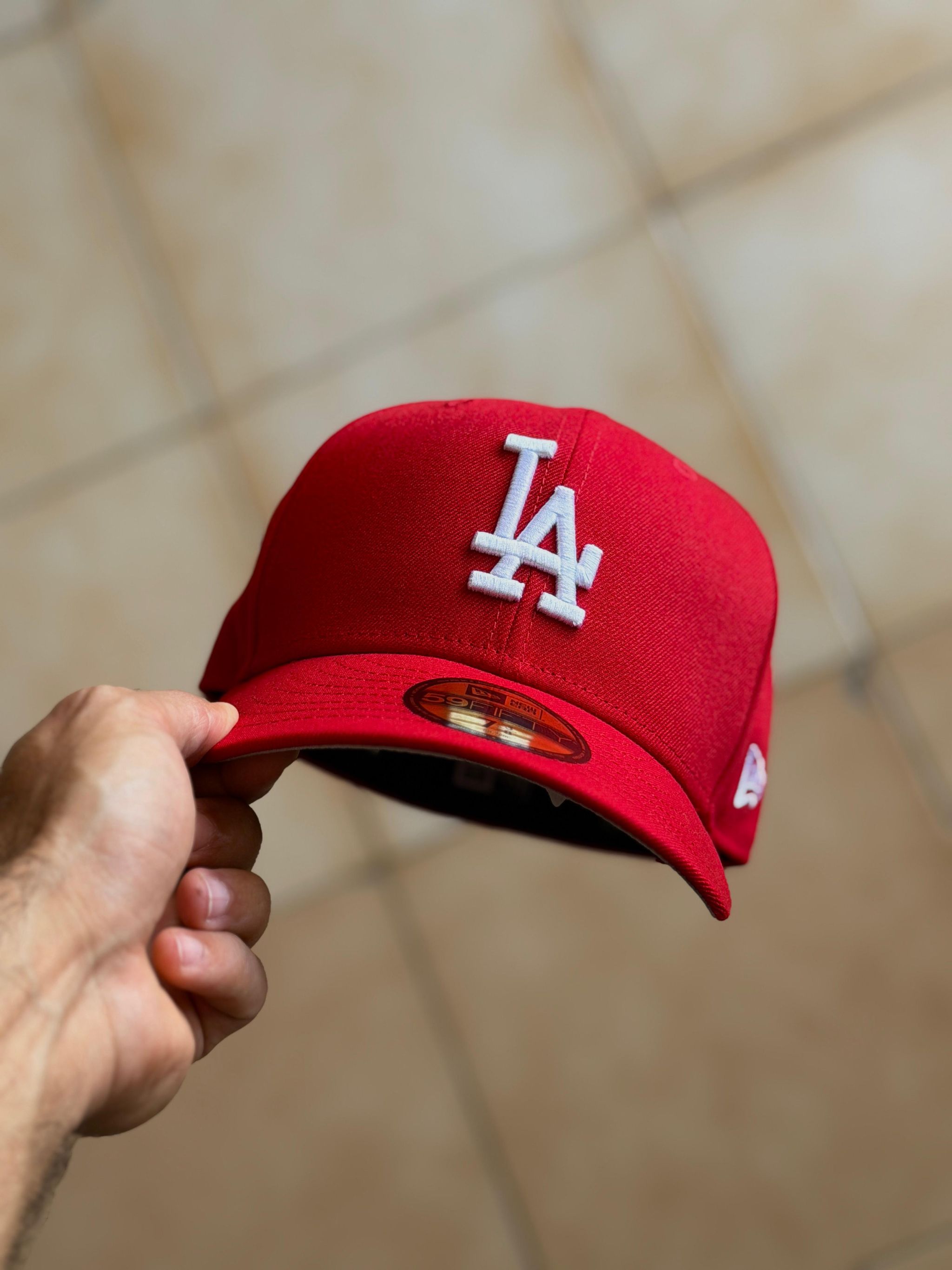 New Era 59 Fifty - La Dodgers Basic Red_4