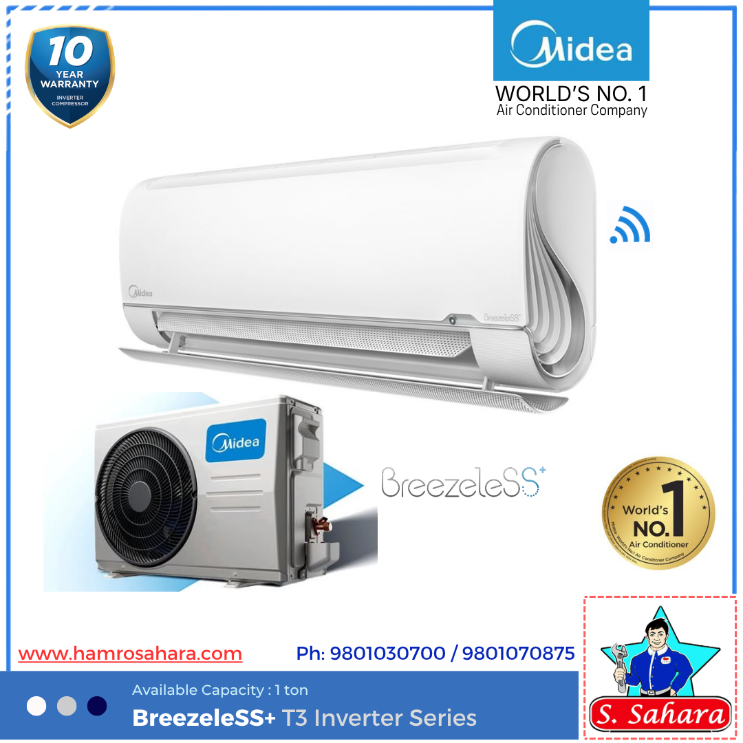 Midea BreezeleSS+ T3 Inverter WM Air Conditioner_0