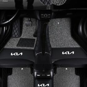 TAPIS 9D LUXURY-KIA (noir/noir)+mokitte gris_0