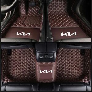 TAPIS 8D plus LUXURY-KIA (marron/beige)_0