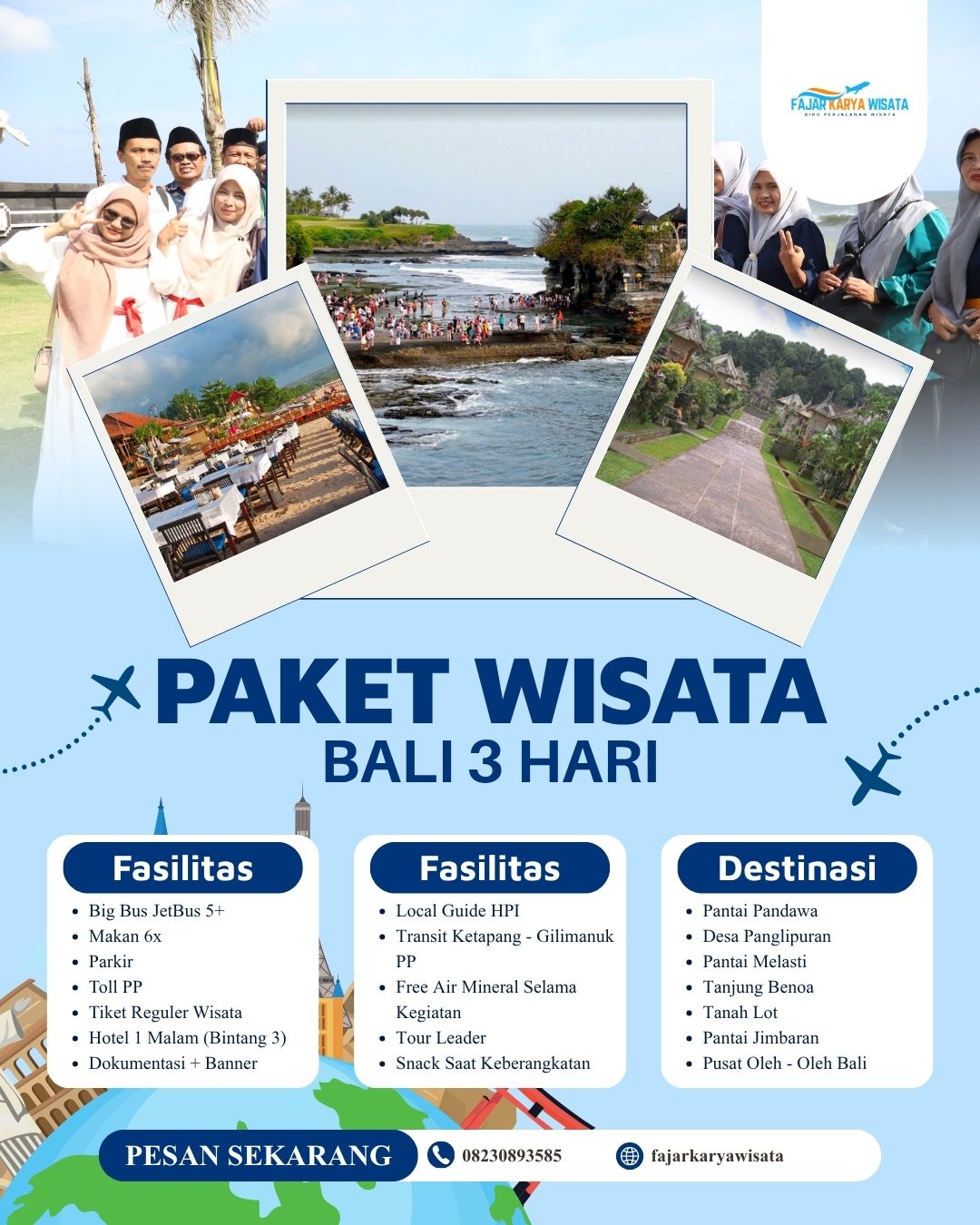 PAKET WISATA BALI 3 HARI_0