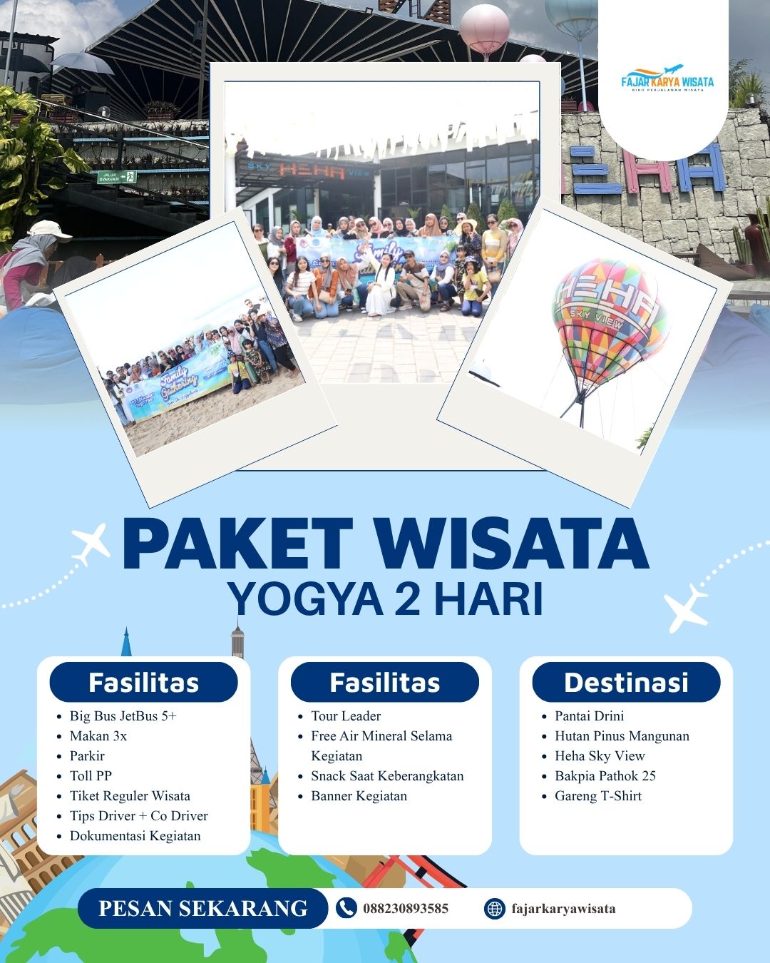 PAKET WISATA YOGYA 2 HARI_0
