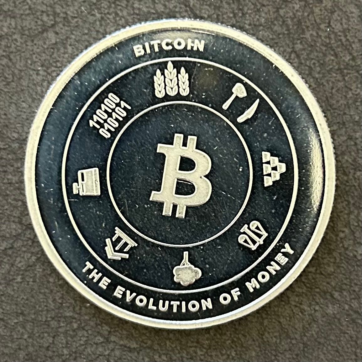 1 OZ Bitcoin – The Evolution of Money_1