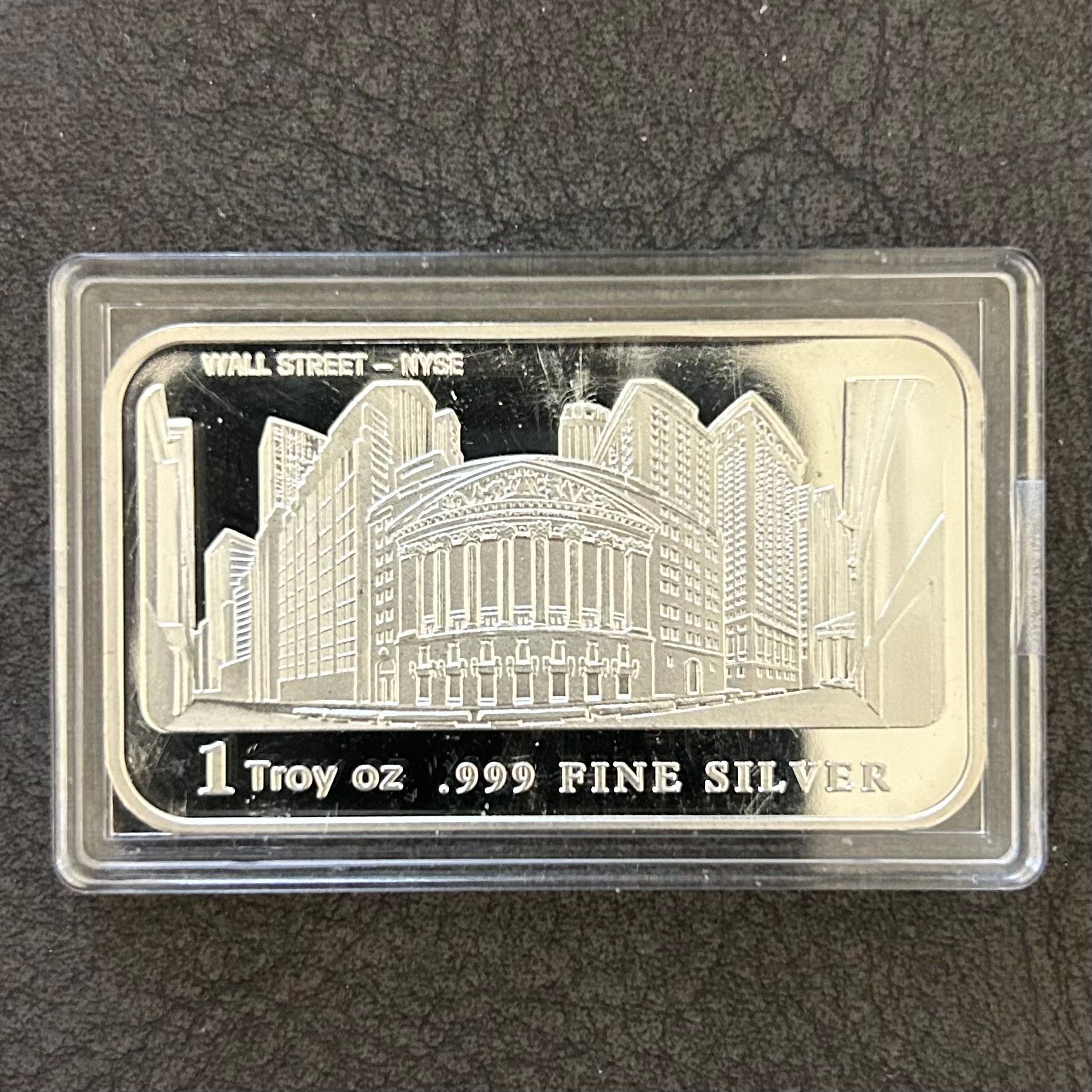 1 OZ Wall Street NYSE bar_0