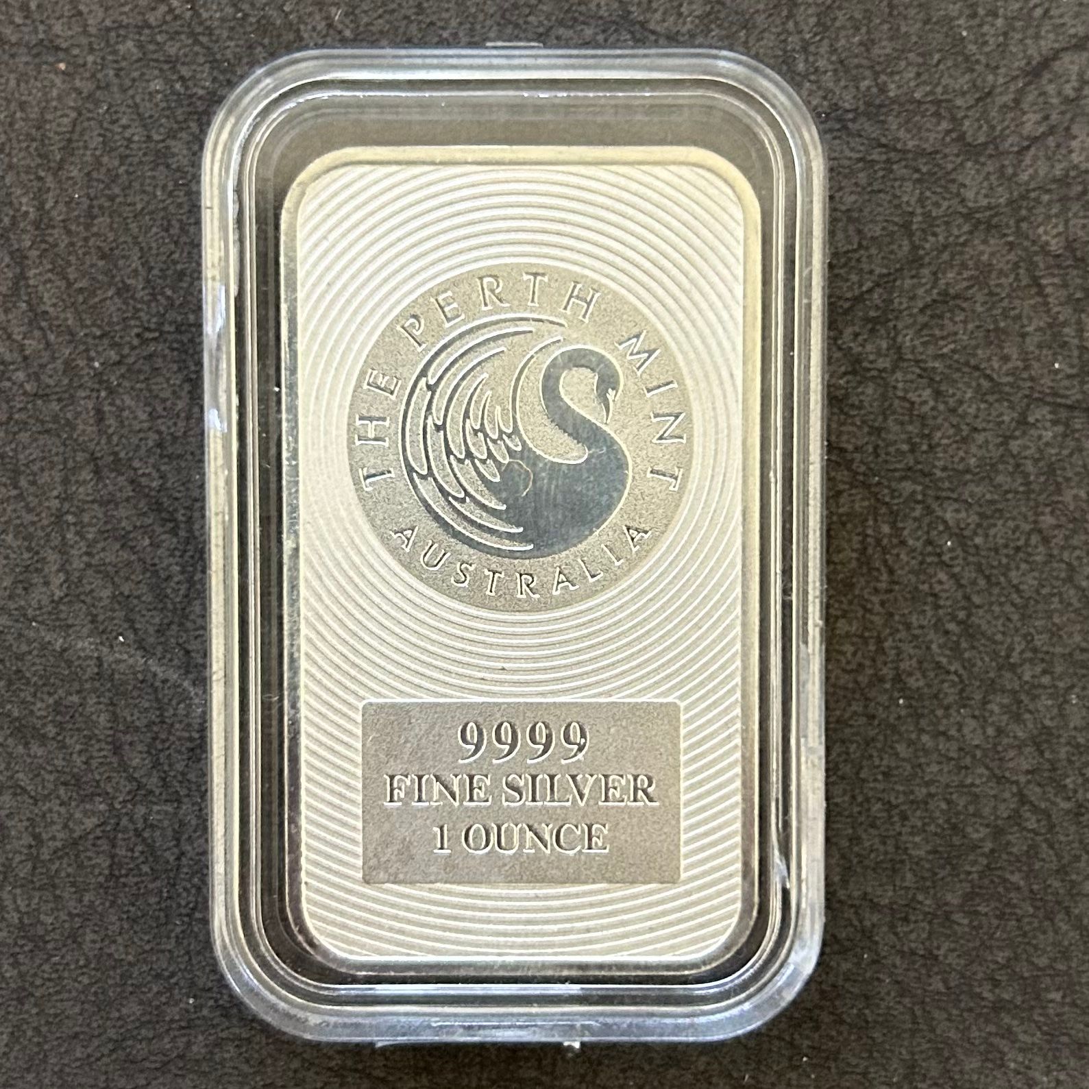 1 OZ Bar by the Perth Mint_0
