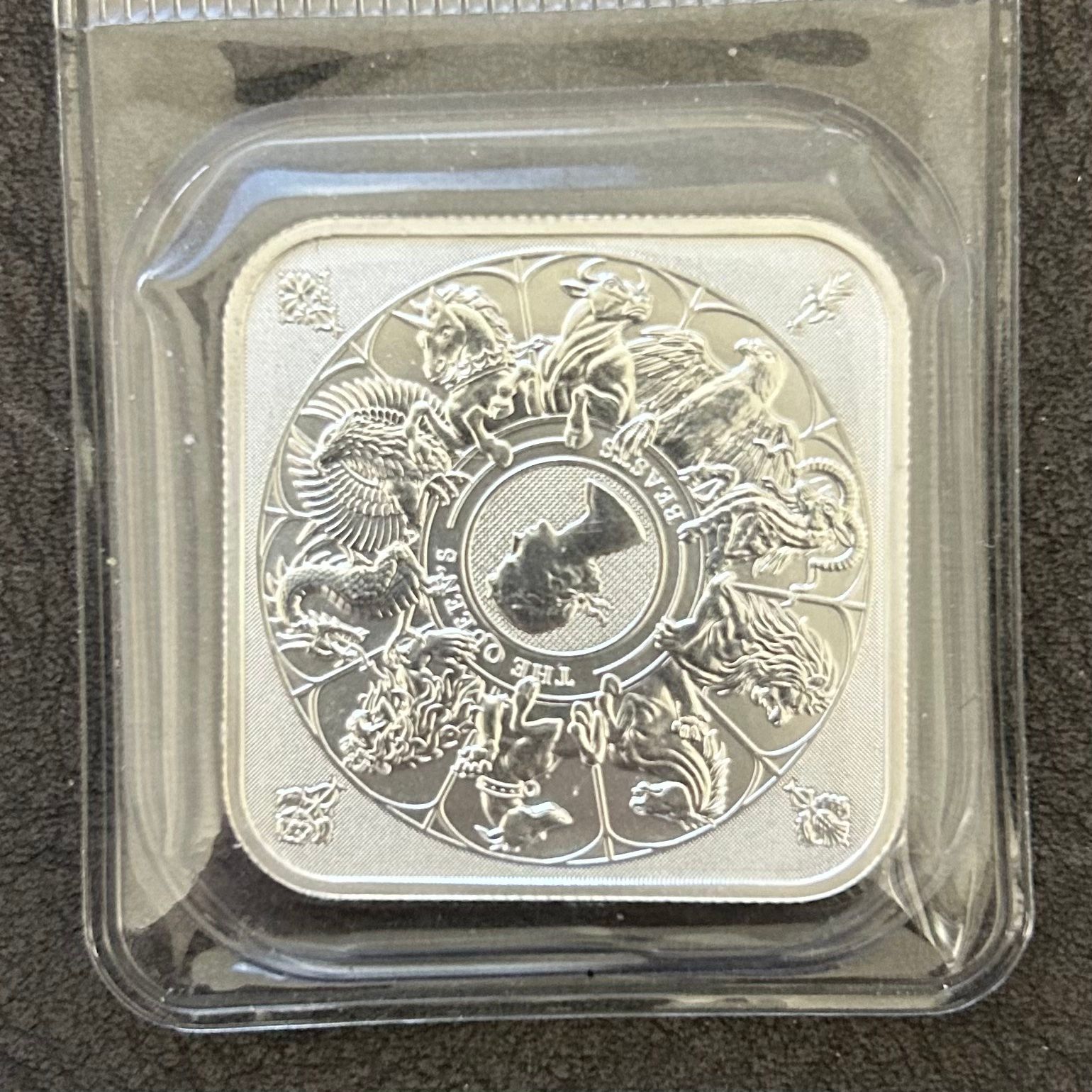 1 OZ The Queen’s Beasts / Heraldic Beasts_0