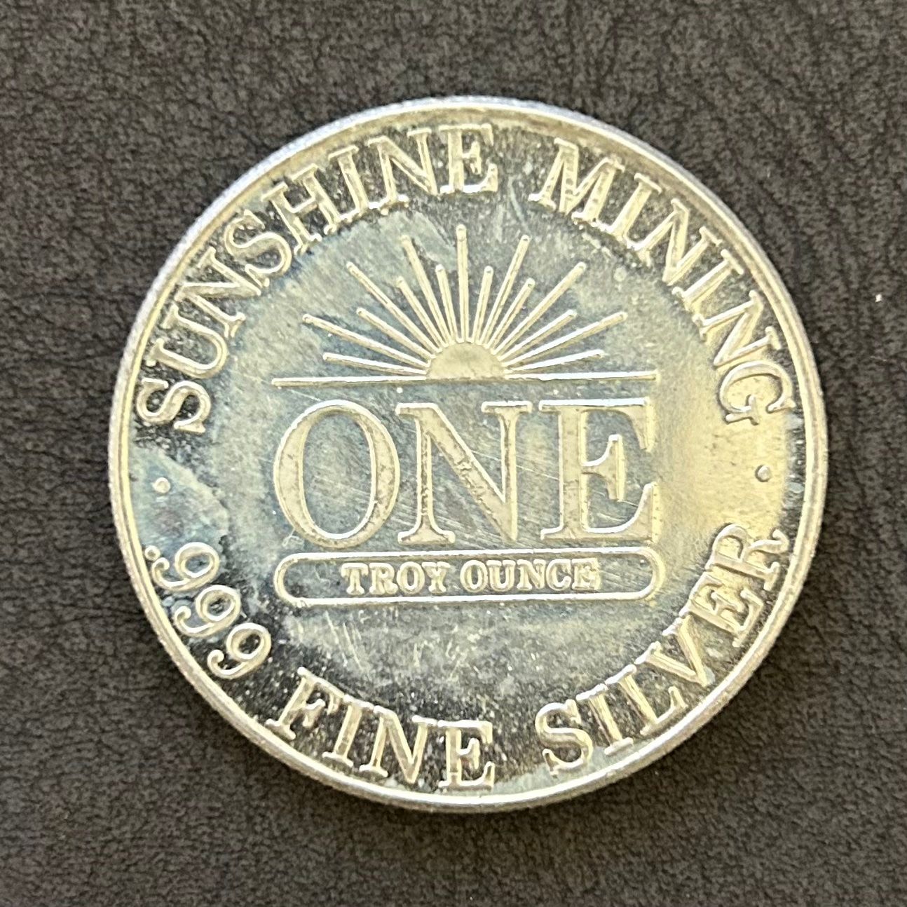 Sunshine Mint Silver Round – 1 oz .999 Fine Silver_1