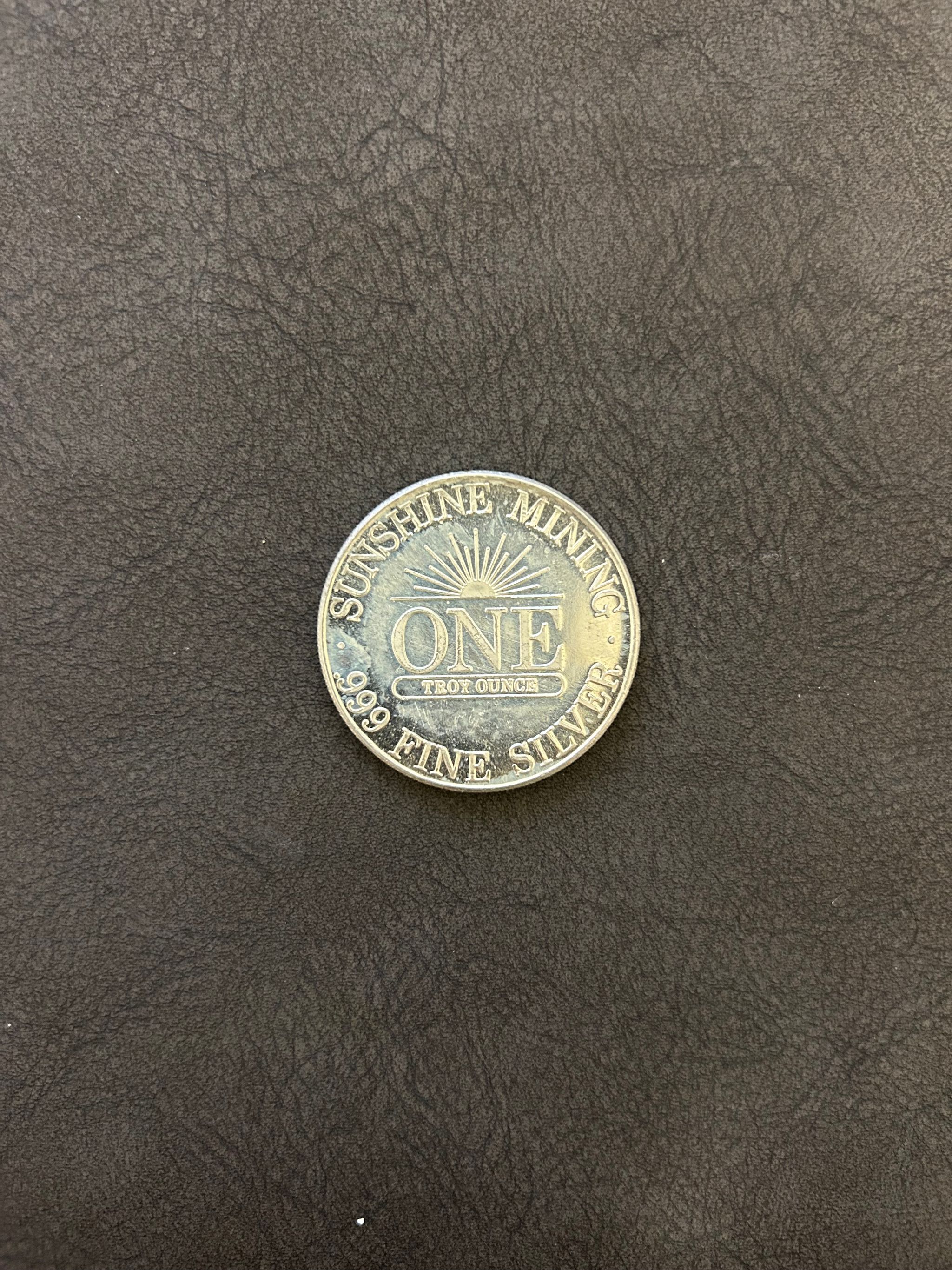 Sunshine Mint Silver Round – 1 oz .999 Fine Silver_2