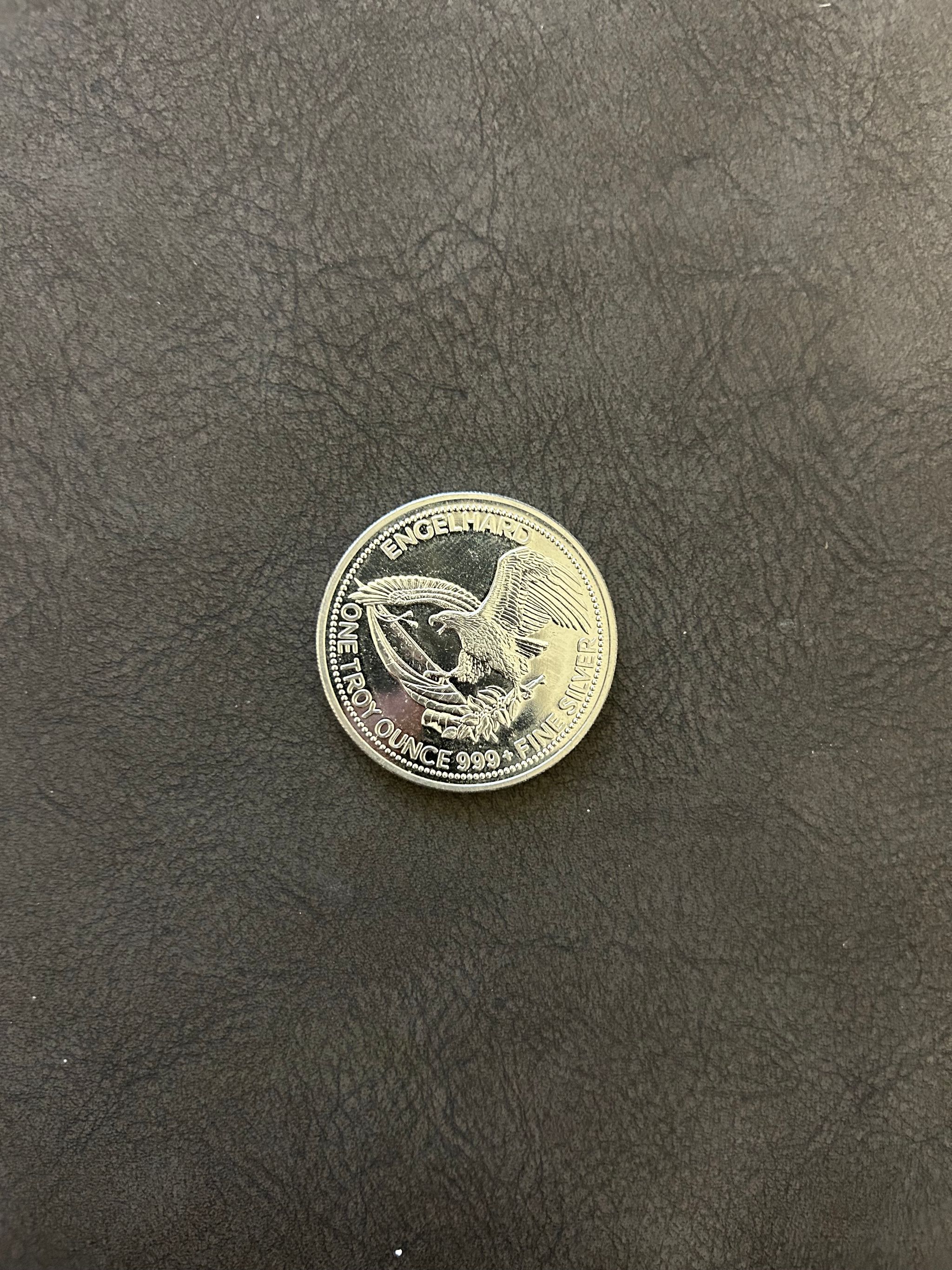 Engelhard Prospector – 1 oz .999 Silver Round_2