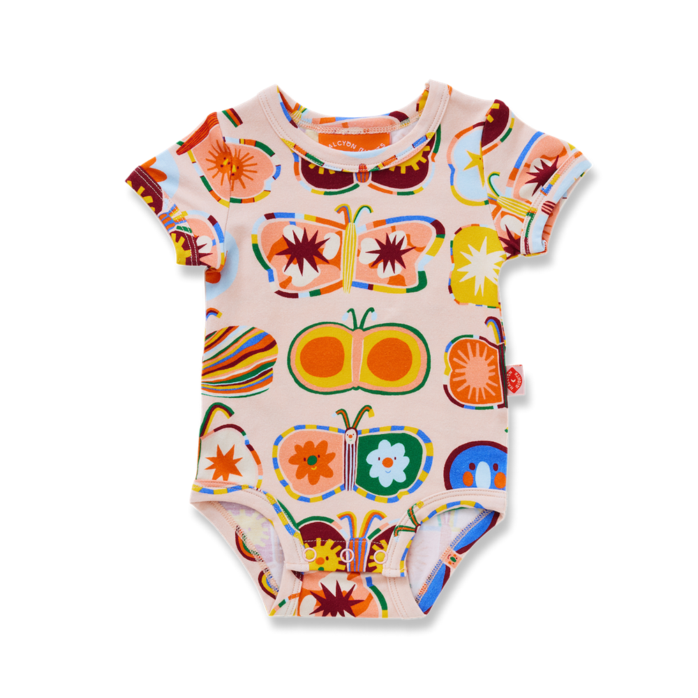 [PRE-ORDER] Short Sleeve Bodysuit (Flutter Fly)_0