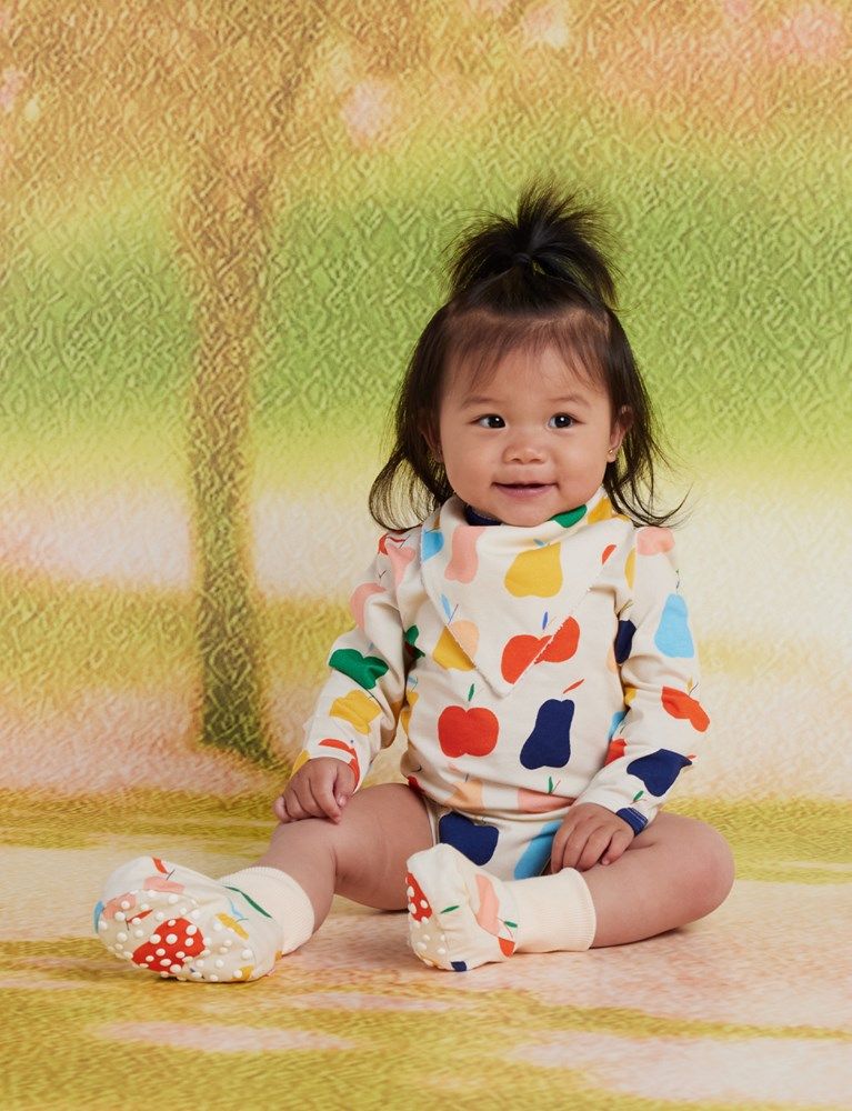 [PRE-ORDER] Long Sleeve Bodysuit (Tiny Orchard)_1