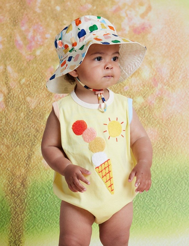 [PRE-ORDER] Cotten Singletsuit (Tiny Orchard Icecream)_1