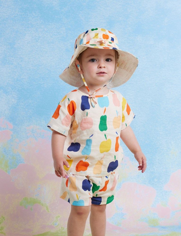 [PRE-ORDER] Woven Tshirt (Tiny Orchard)_1