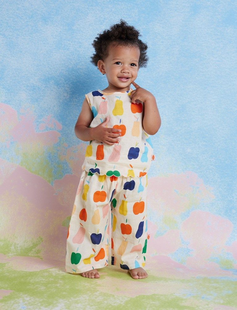 [PRE-ORDER] Woven Pants (Tiny Orchard) _1