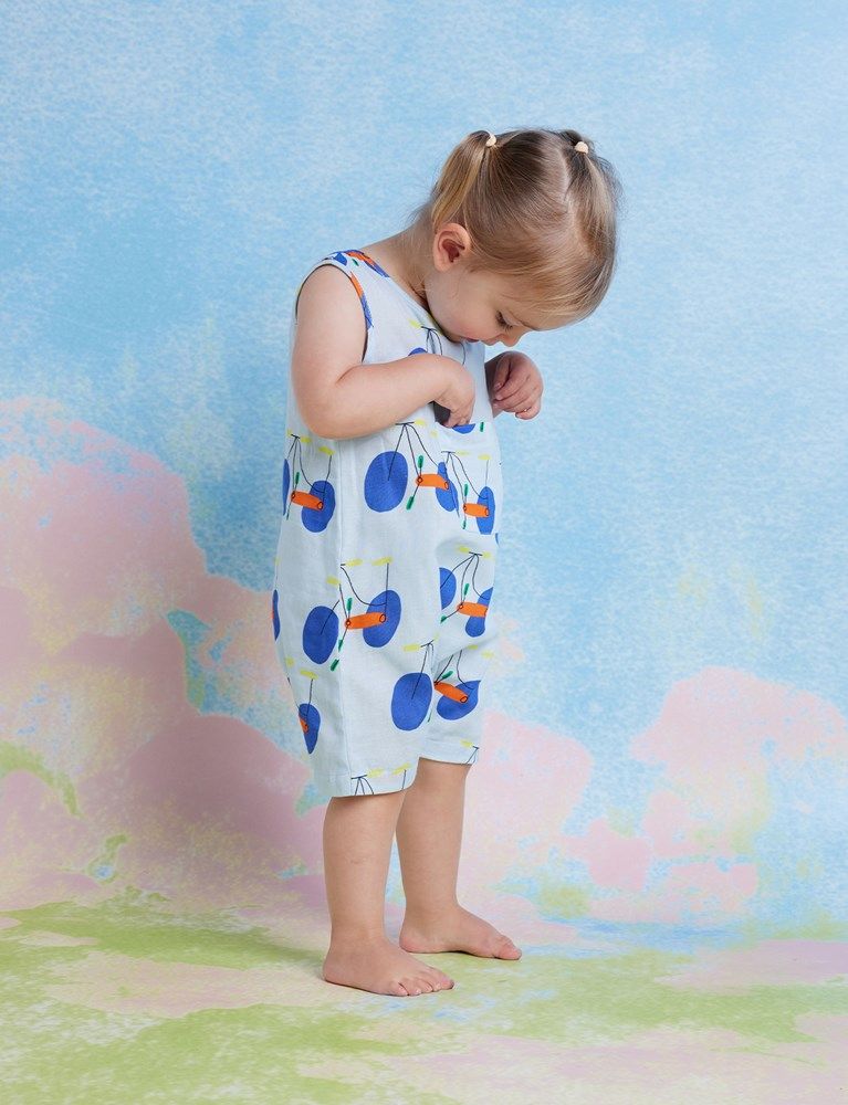 [PRE-ORDER] Woven Romper (Pedal Pals)_2