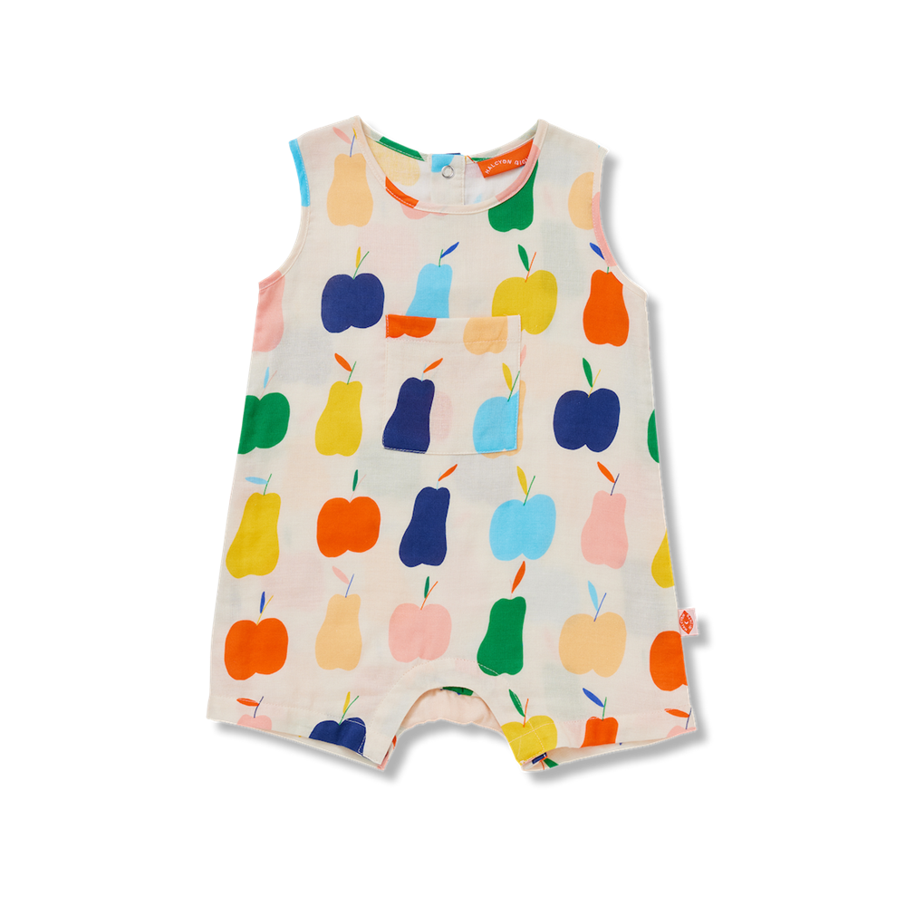 [PRE-ORDER] Woven Romper (Tiny Orchard)_0