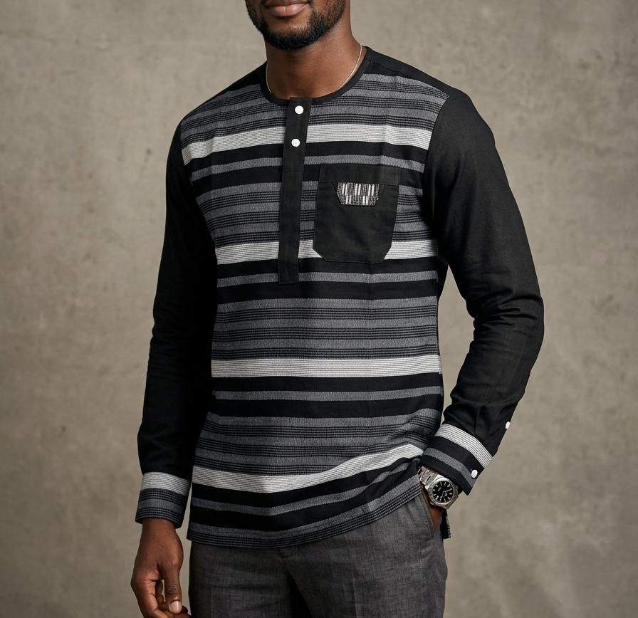 Chemise homme manche longue_8