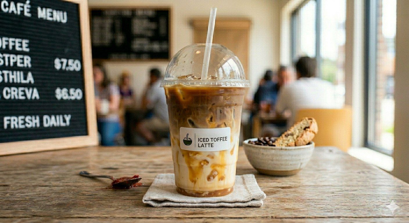 Iced Toffee Latte_0