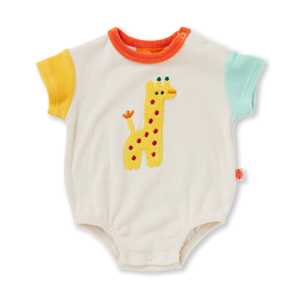 [PRE-ORDER] Terry Bodysuit (Zoo Crew - Giraffe)_0