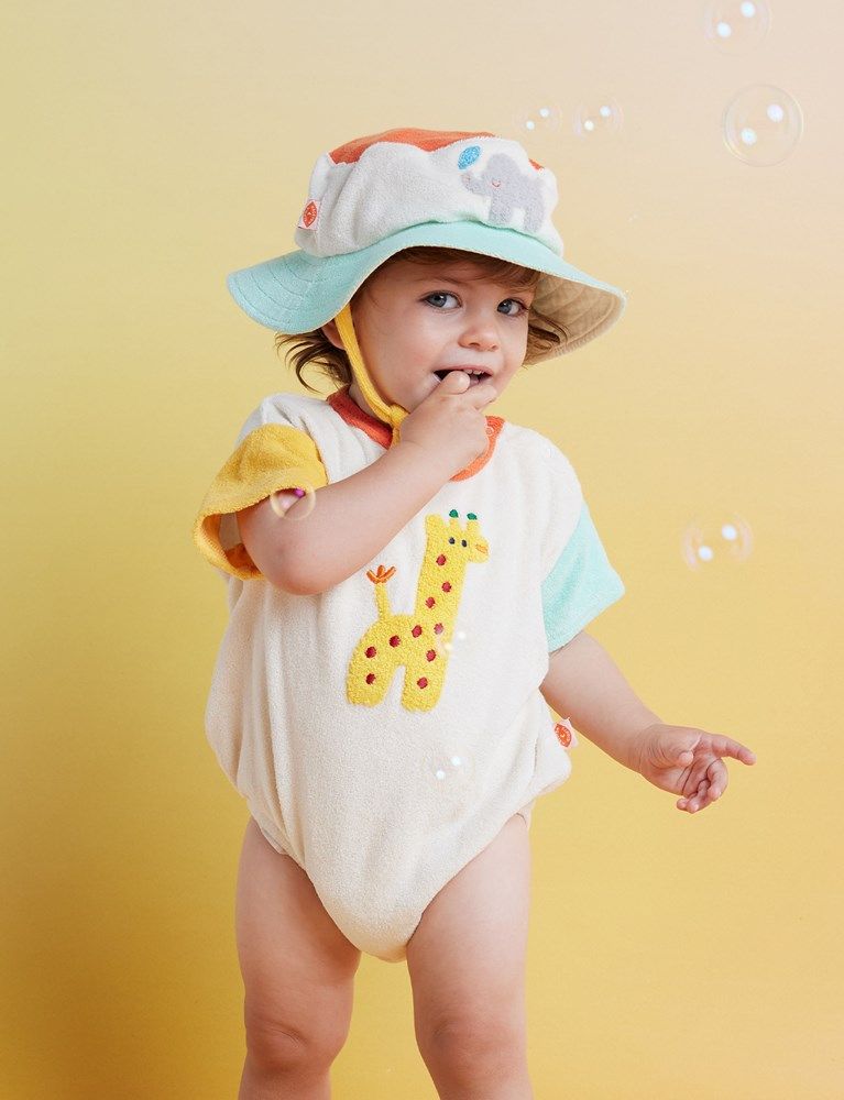 [PRE-ORDER] Terry Bodysuit (Zoo Crew - Giraffe)_2