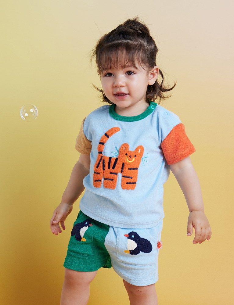 [PRE-ORDER] Terry Shorts (Zoo Crew - Penguin)_2