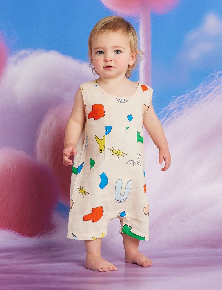 [PRE-ORDER] Woven Romper (Little Billabong)_1