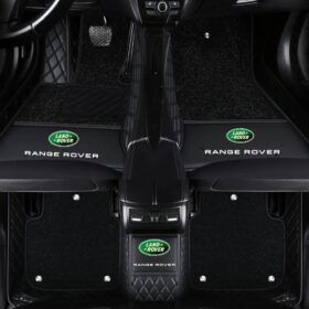 TAPIS 9D LUXURY-land rover (noir/noir)+mokitte noir_0