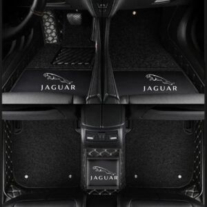 TAPIS 9D LUXURY-jaguar (noir/beige)+mokitte noir_0