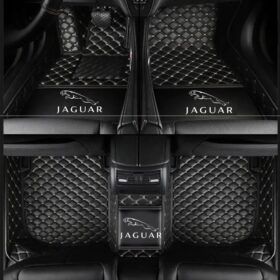 TAPIS 8D,plus LUXURY-jaguar (noir/beige)_0