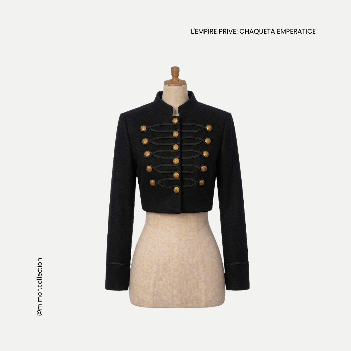 Chaqueta Impératrice, Negro/Negro_0