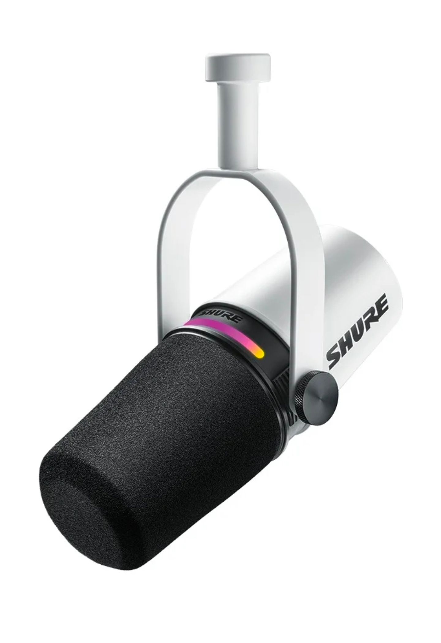 Shure MV7+ Podcast Microphone USB-C & XLR, White_0