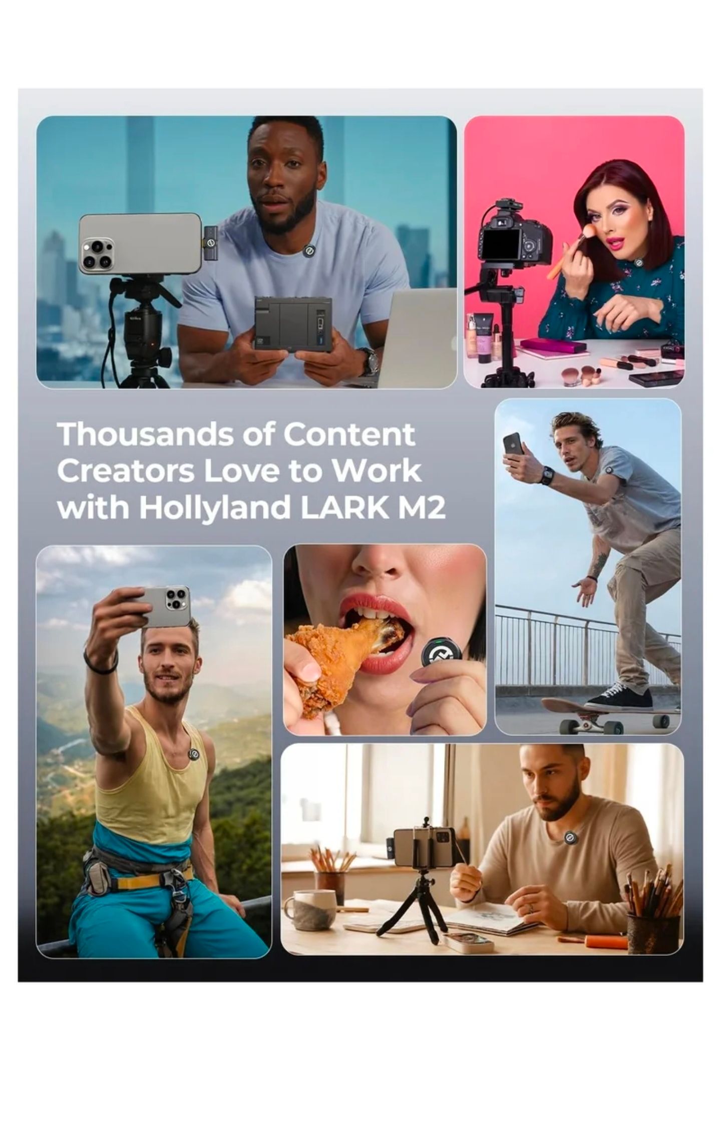 Hollyland LARK M2 Wireless Microphone_3